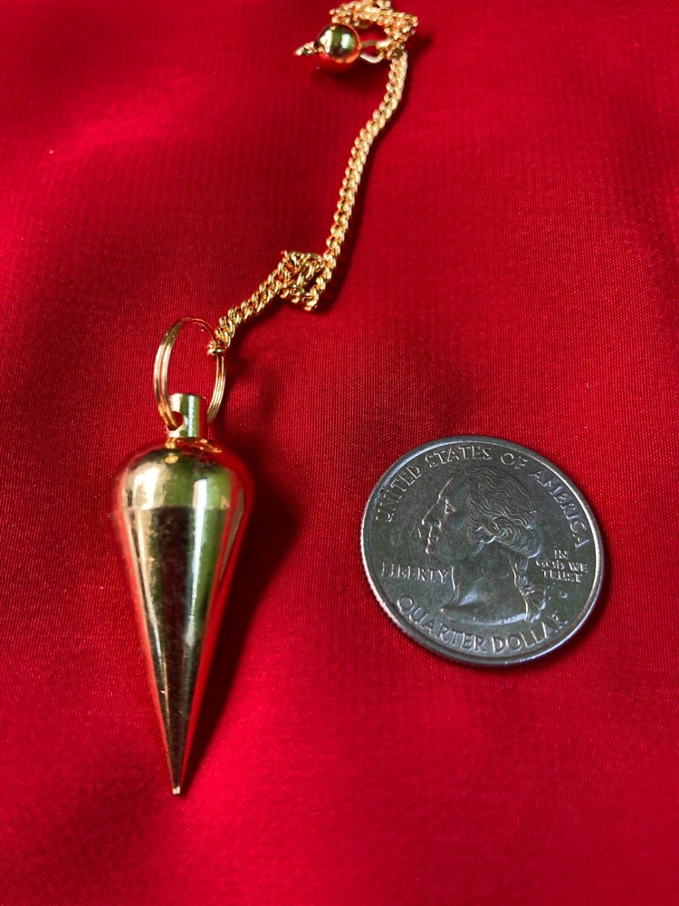Gold Plated Pendulum Dowsing Question Answer Cast Your Future