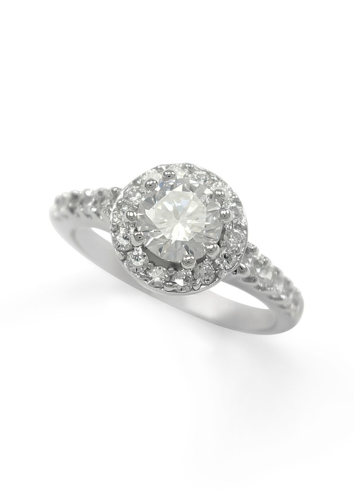 Sterling Silver Juliet Ring with CZs NEW!!!