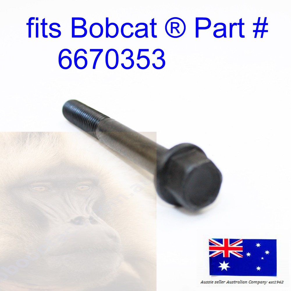 for 1 x Bobcat Engine Cylinder Head Bolt Kubota D722 E10Z E16 E17 E17Z E19 E20