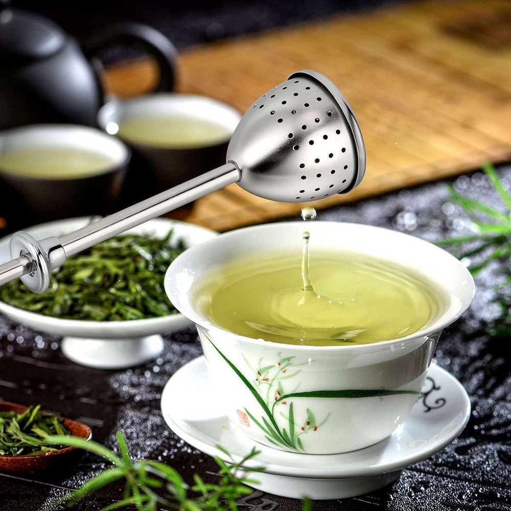 General Tea Infuser Mesh Leaf Strainer Filter Herb Steeper Stainless Steel US