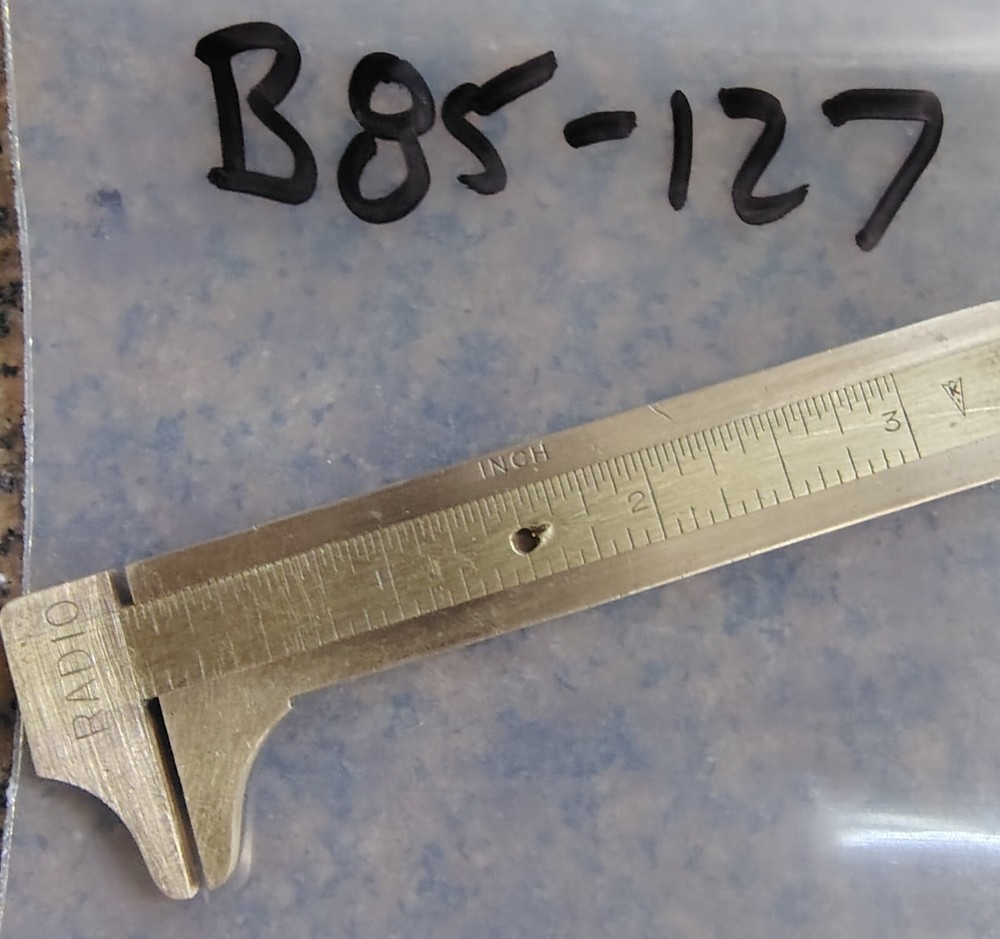 MINI BRASS POCKET CALIPER MADE IN GERMANY