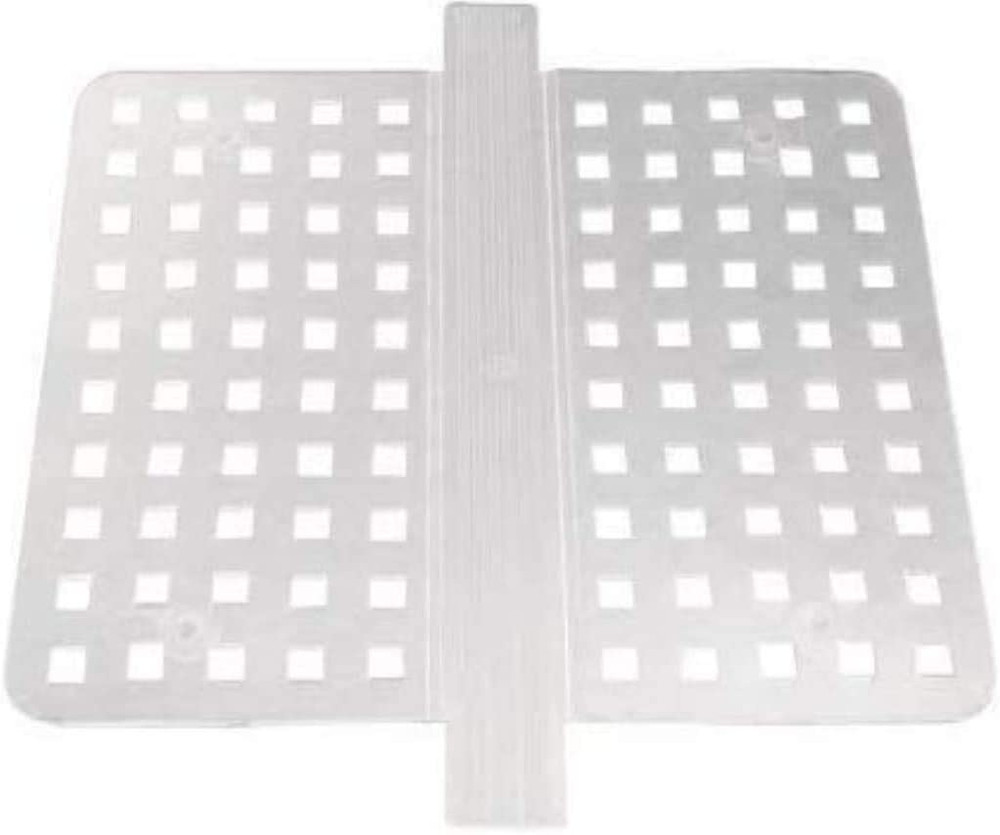 SKEMIX New Clear Kitchen Dish Safe Durable Grips Double Sink Saddle Divider Prot