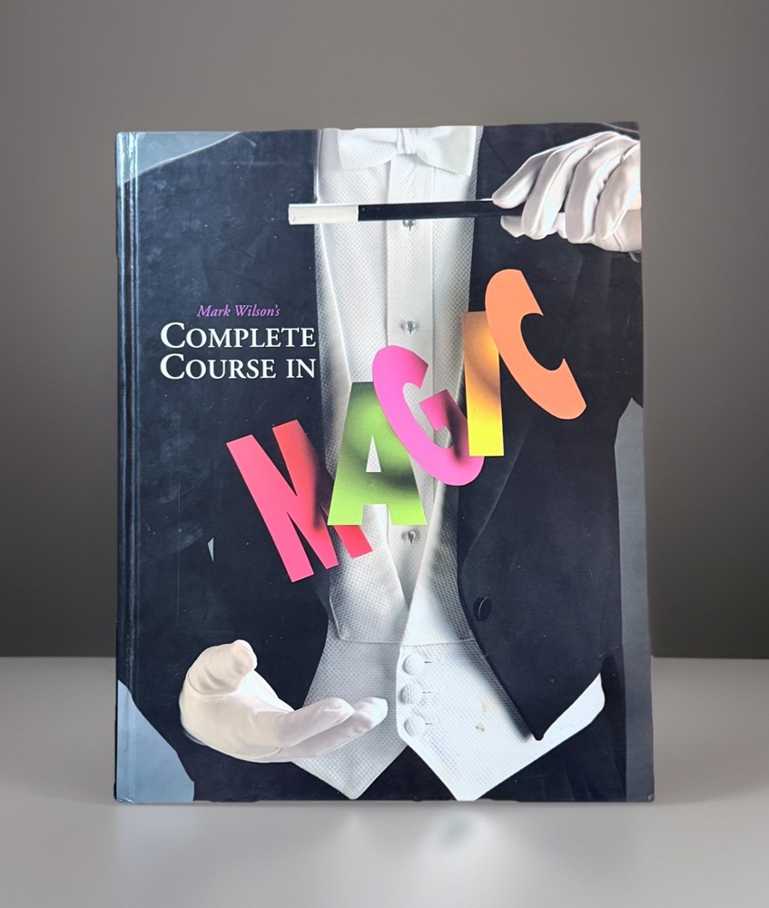 Mark Wilson Complete Course in Magic HC PB Running Press Illusions Tricks OOP