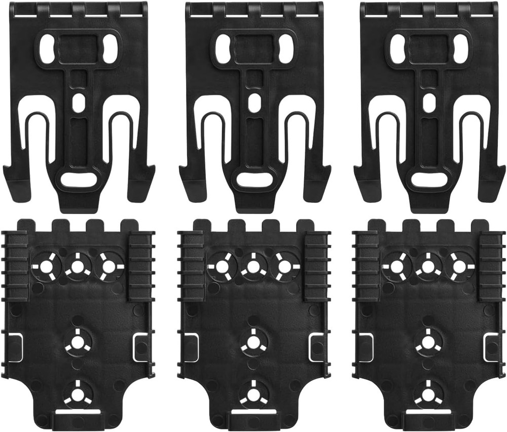 3 Packs QLS Kit | Quick Locking System Kit with Locking Fork and Receiver Pla...
