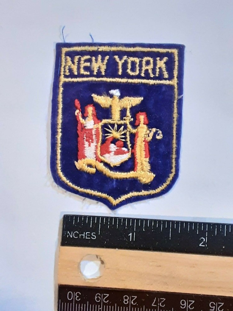 SMALL NEW YORK STATE PATCH