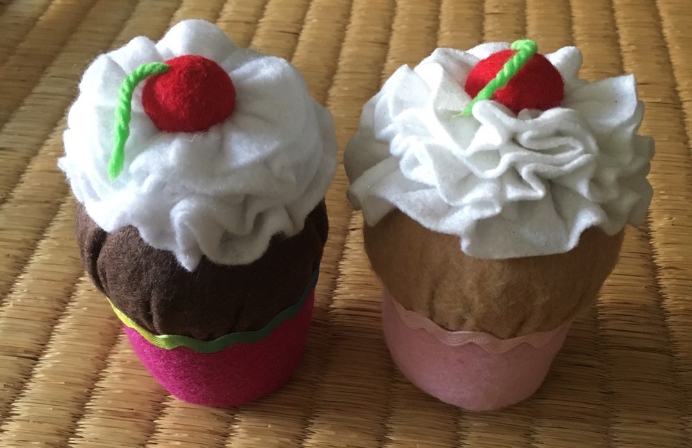 Handmade Cupcake Pincushion