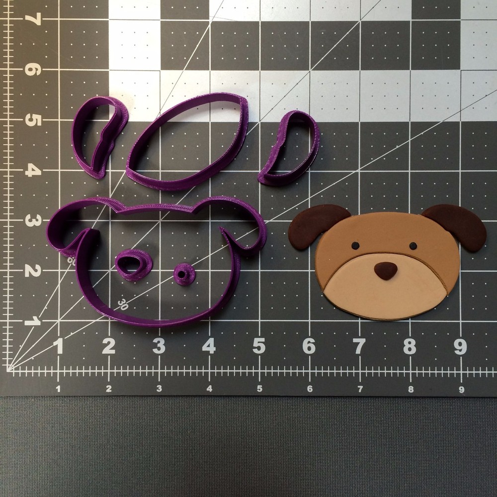 Dog Face 100 Cookie Cutter Set