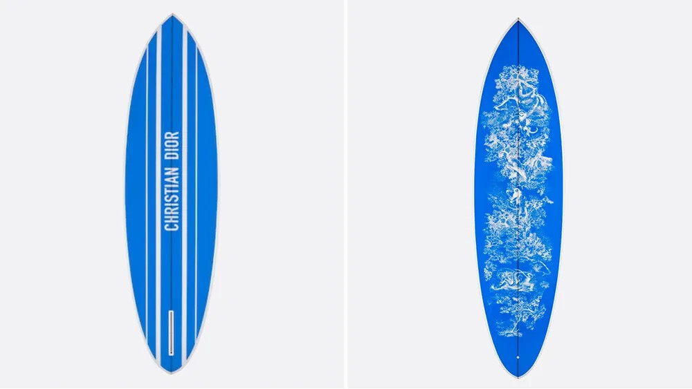 Christian Dior Rivier Surfboard