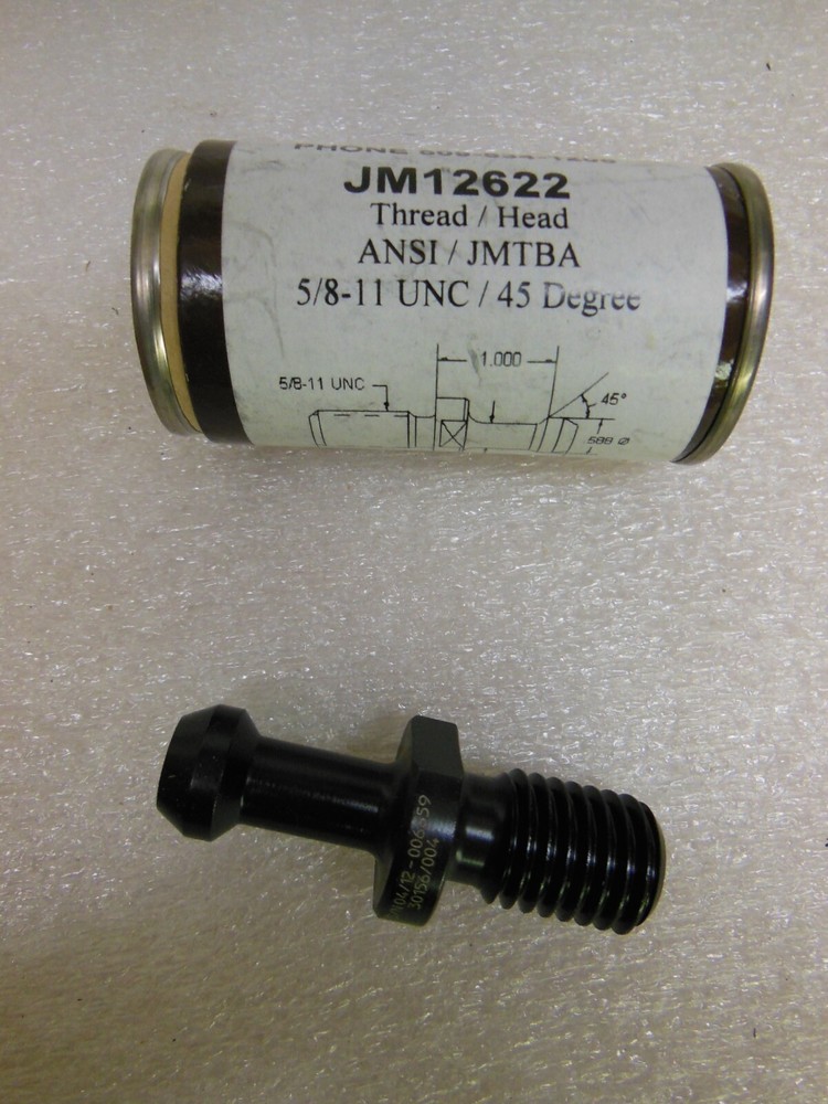 JM12622 - Toolholder Retention Knobs - thread size 5/8-11 UNC - NEW