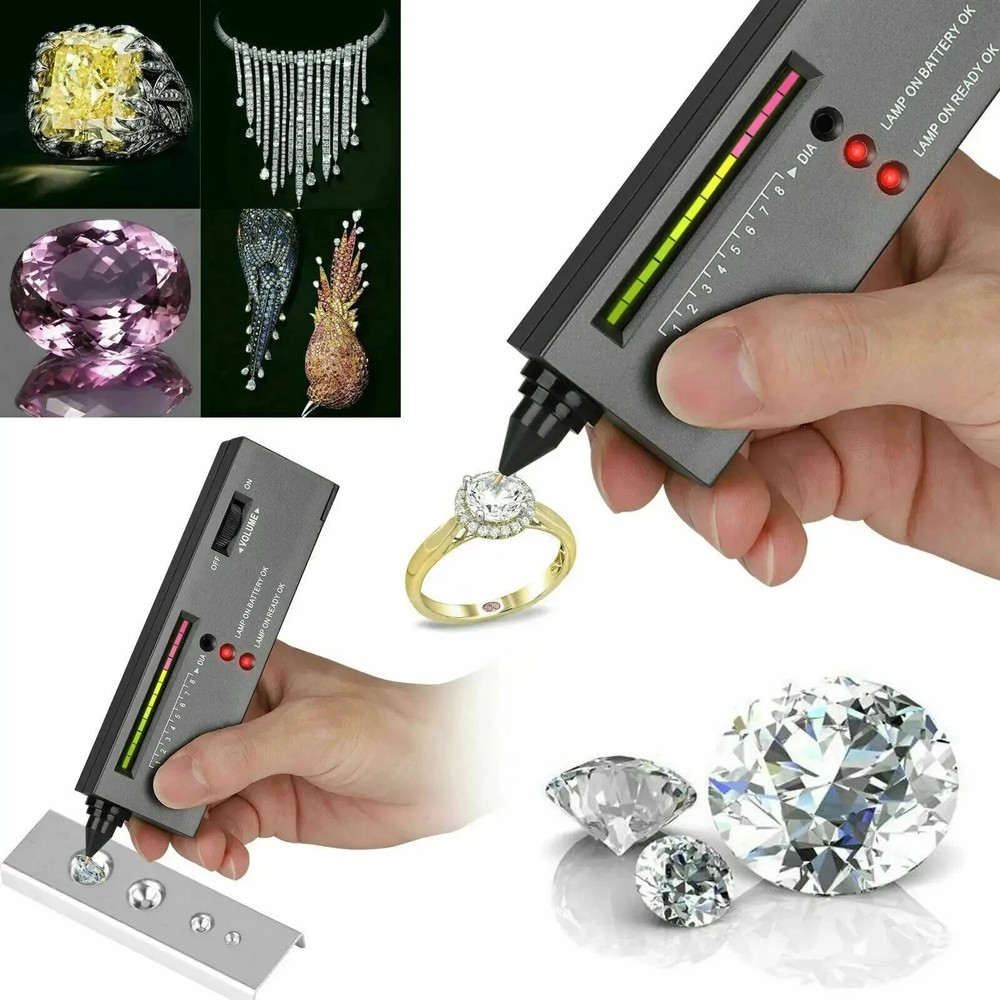 Diamond Tester Selector II - Portable Jewelry Testing Tool Kit Pen