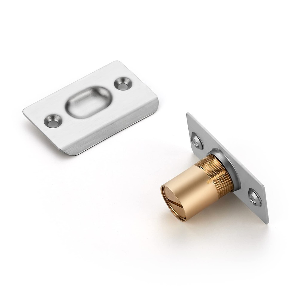 Ravinte 2 Pack Adjustable Door Ball Catch, Silver Closet 2 Pack,