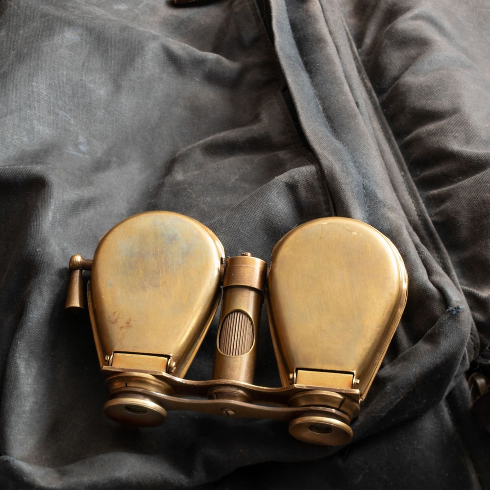 Compact Binoculars for Adults 2X Magnification Folding Mini Binoculars