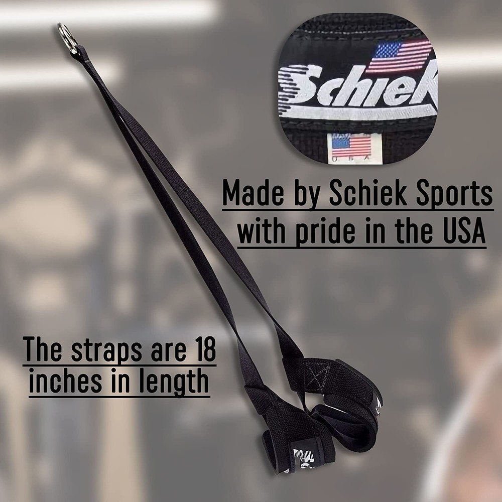 Schiek Model 1400 Ab Strap Cable Crunches Lat Pull Down ATG Reverse Squat NEW