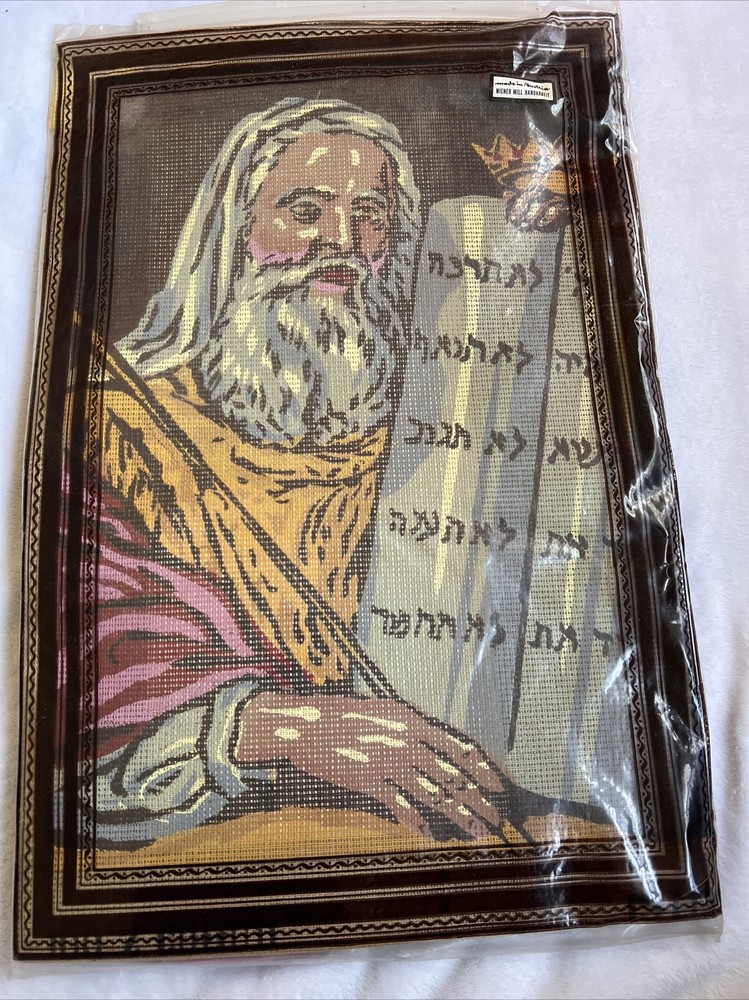 needlepoint canvas handpainted