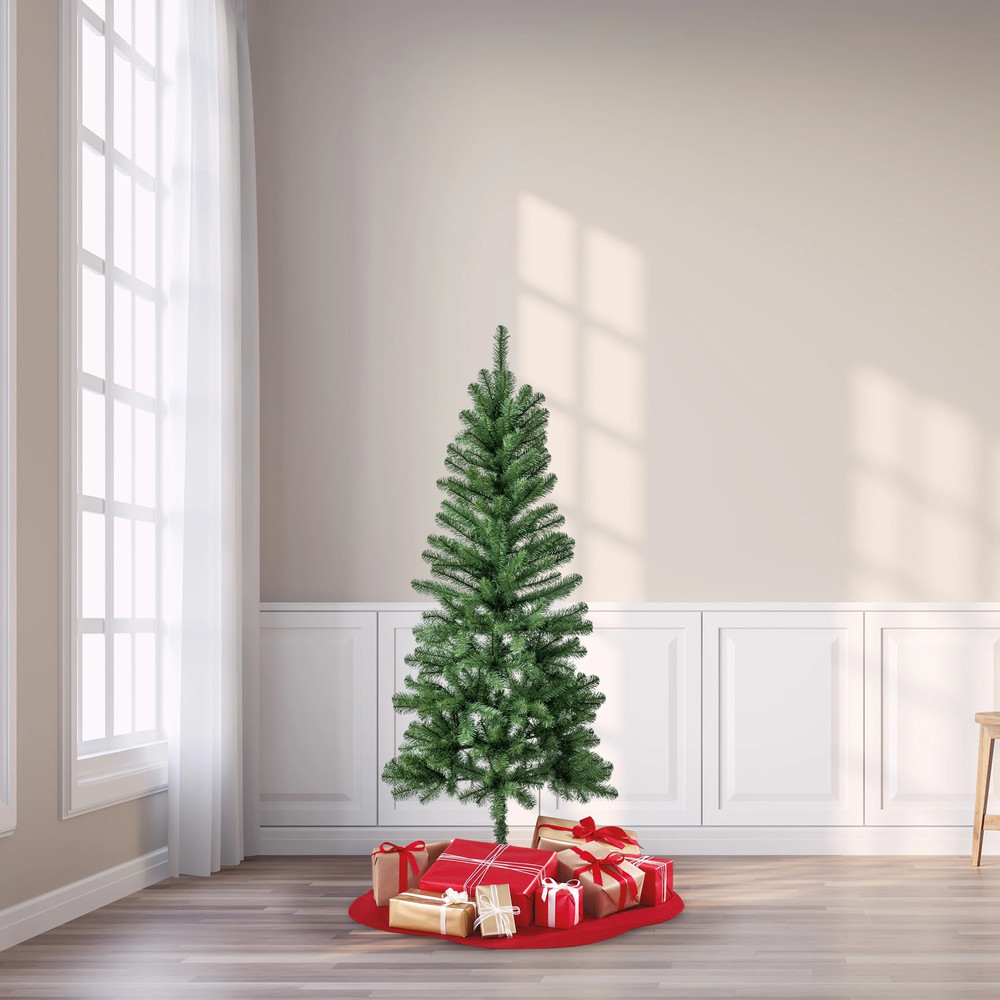 6' Wesley Pine Green Artificial Christmas Tree, by