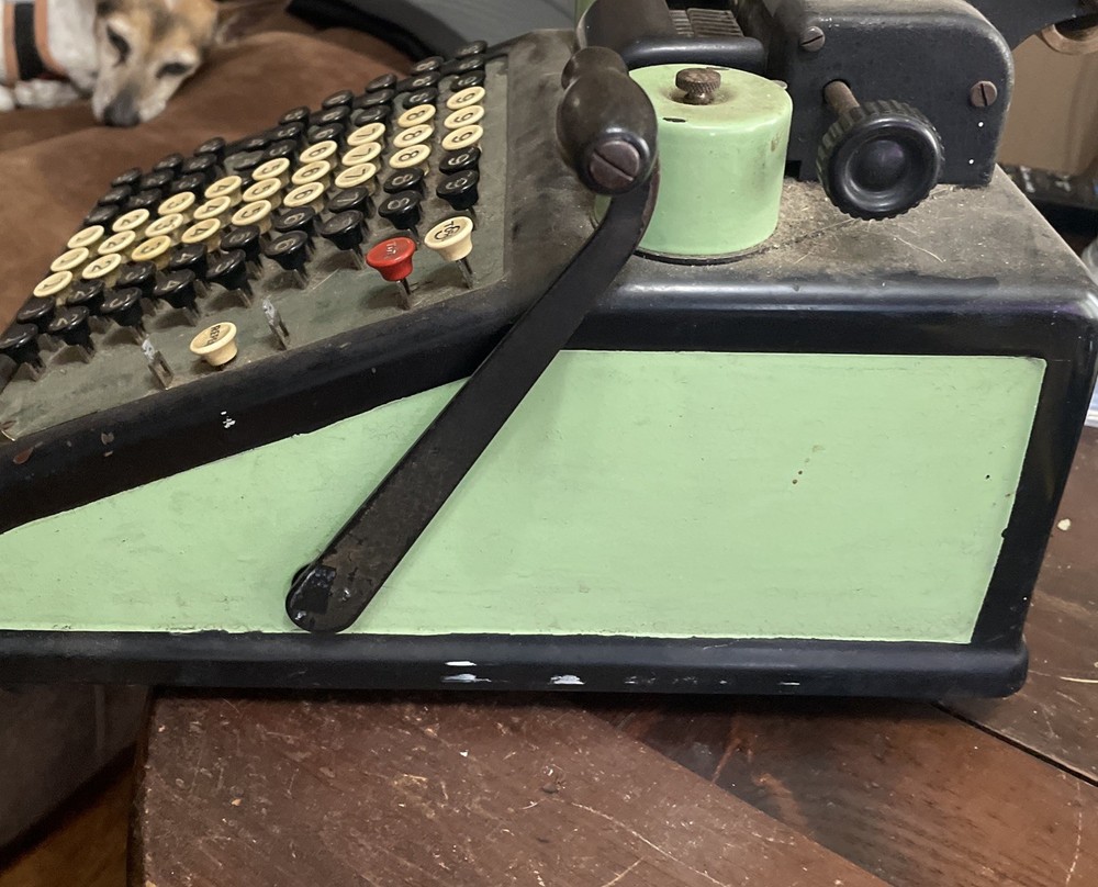 Vintage Burroughs Adding Machine