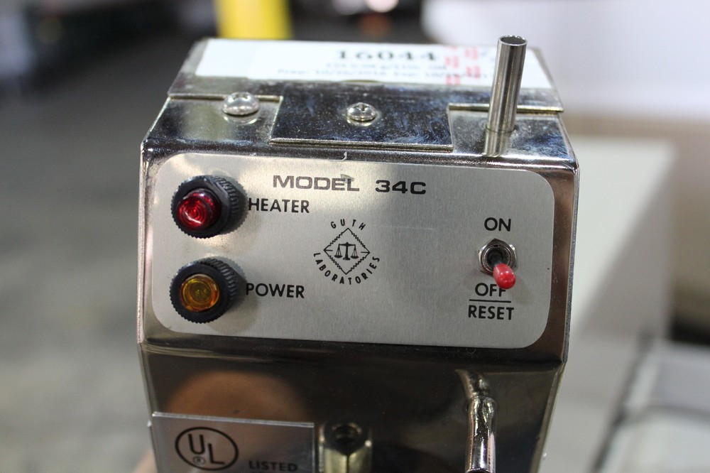 Guth Laboratories 34C Simulator Alcohol Breath Test Calibrator