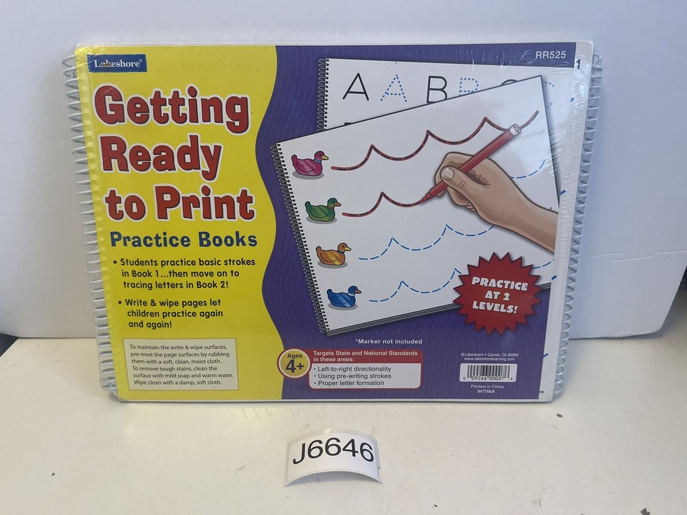 Lakeshore: Getting Ready to Print Practice Books