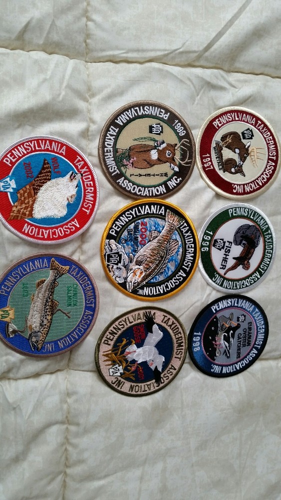 taxidermist patches
