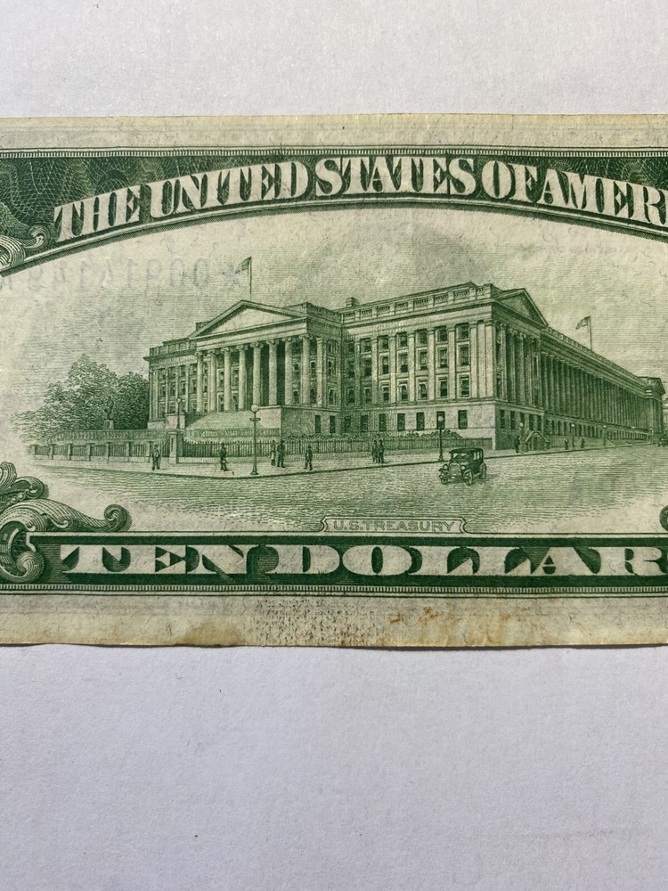 FR. 1701* 1934-A $10 SILVER CERTIFICATE *SHARP STAR NOTE*