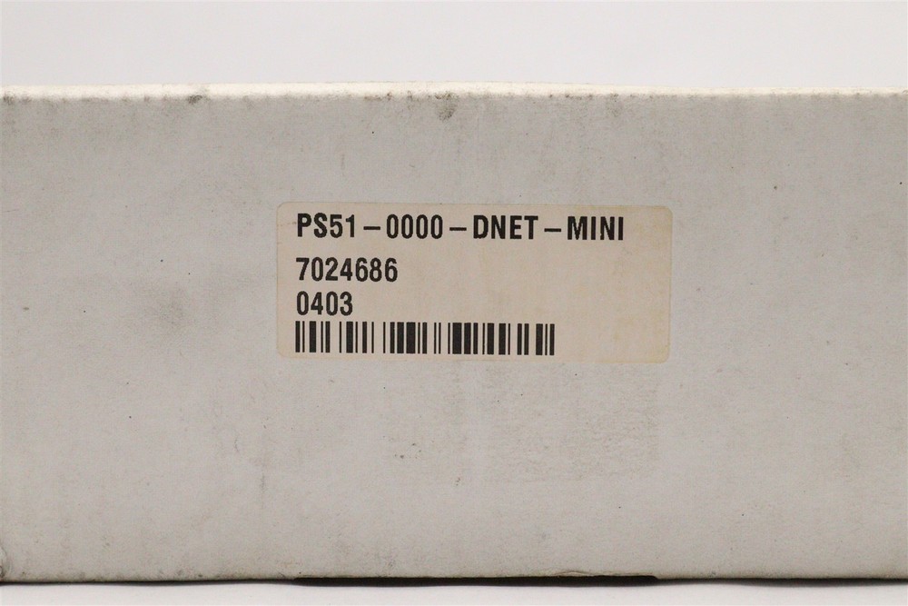 SICK DEVICENET SCANNER POWER SUPPLY MODULE PS51-0000-DNET-MINI