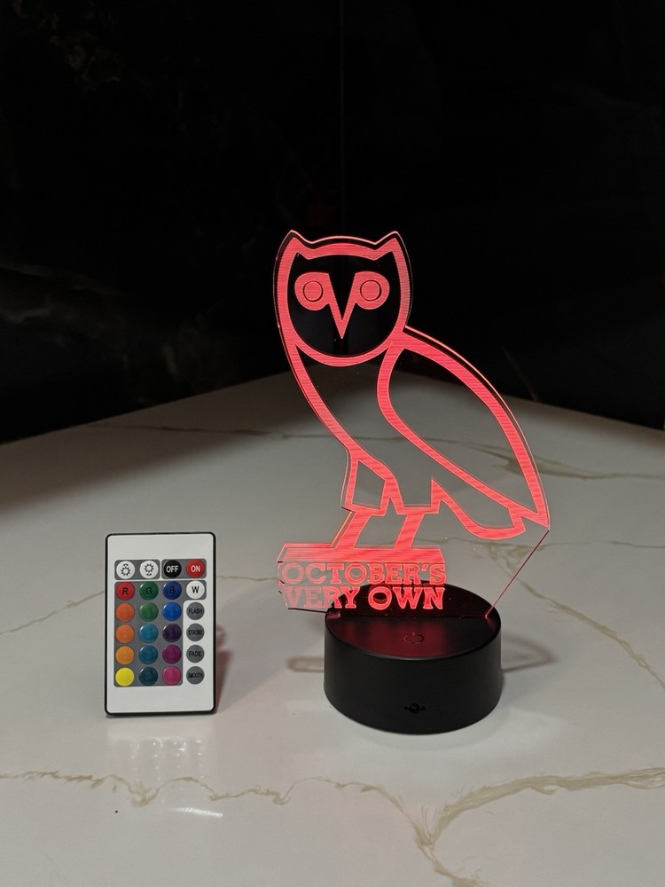 Drake 15 Color Changing LED Lamp – Unique Gift | Remote Control