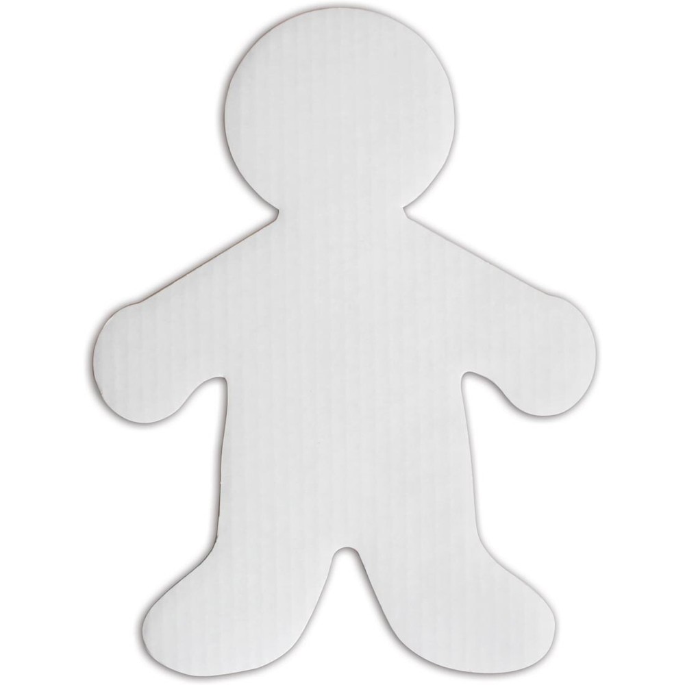 Hygloss Corrugated Person 12-Count Package