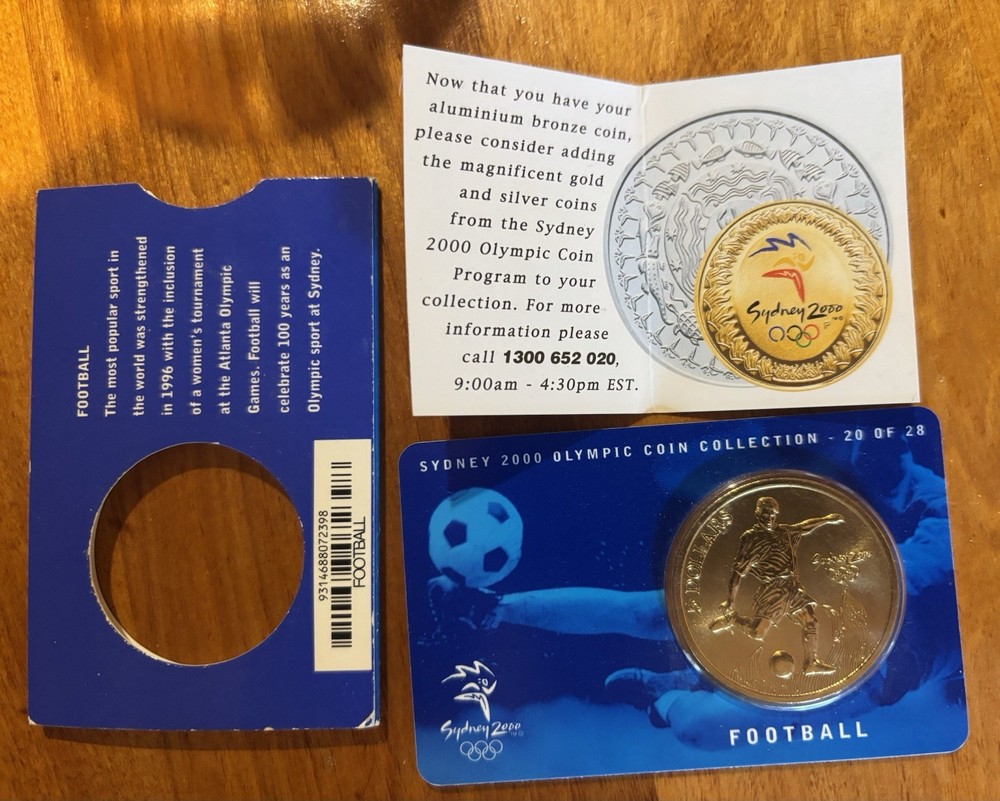 Sydney 2000 Olympics Five Dollar Coin