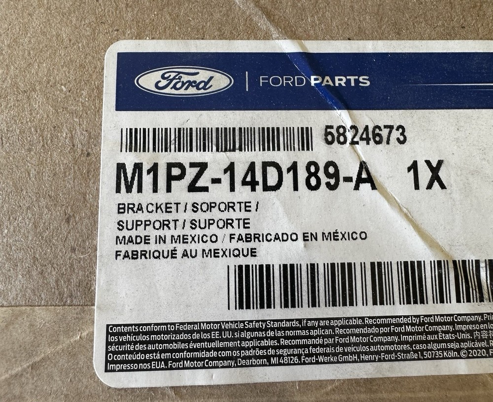 Genuine Ford Bracket M1PZ-14D189-A