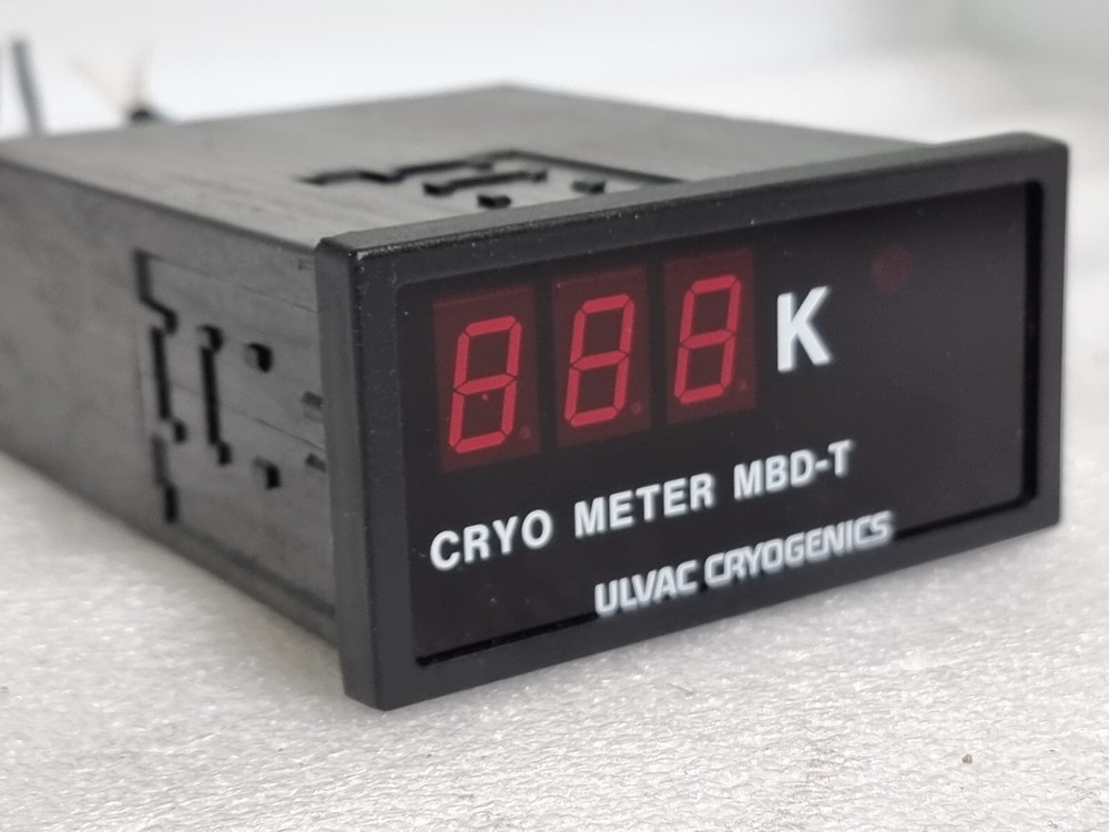 Used ULVAC CRYOGENICS CRYO METER MBD-T / AC 220V