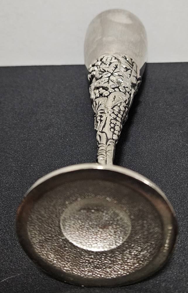 Vintage Silverplate Grapeleaf Goblet By Godinger