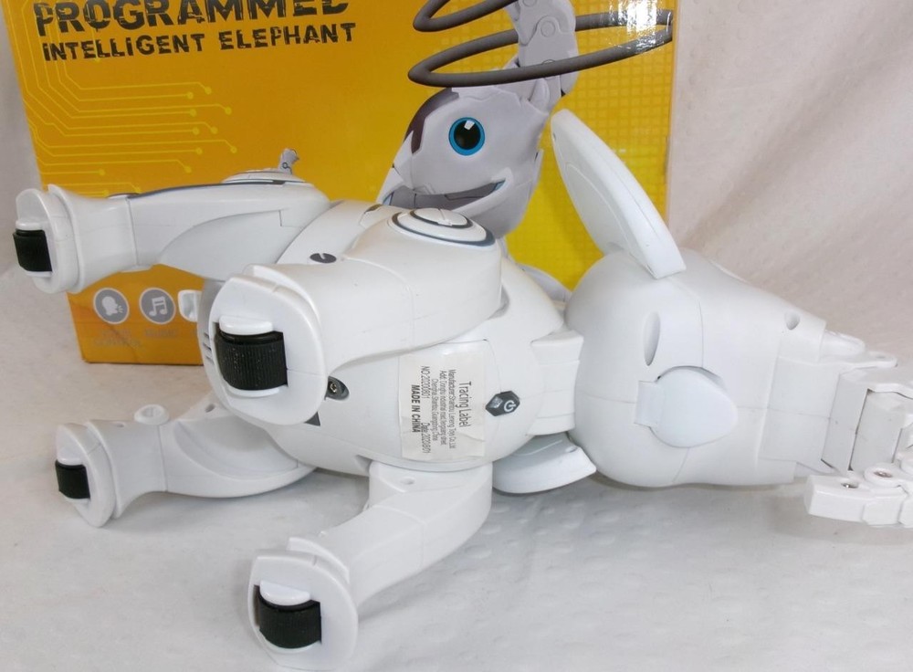 CODO PROGRAMMABLE & INTERACTIVE ELEPHANT 7 VOICE COMMANDS BY JUPITER CREATIONS