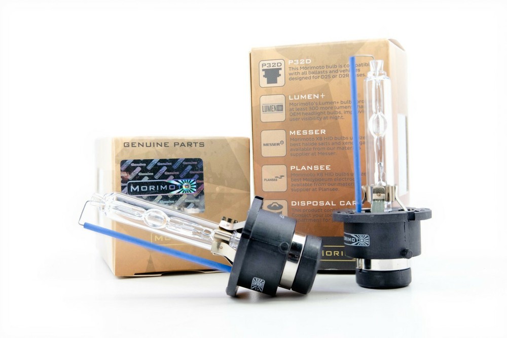 MORIMOTO XB35 HID BULBS REPLACEMENT D2S 5000K (one pair)
