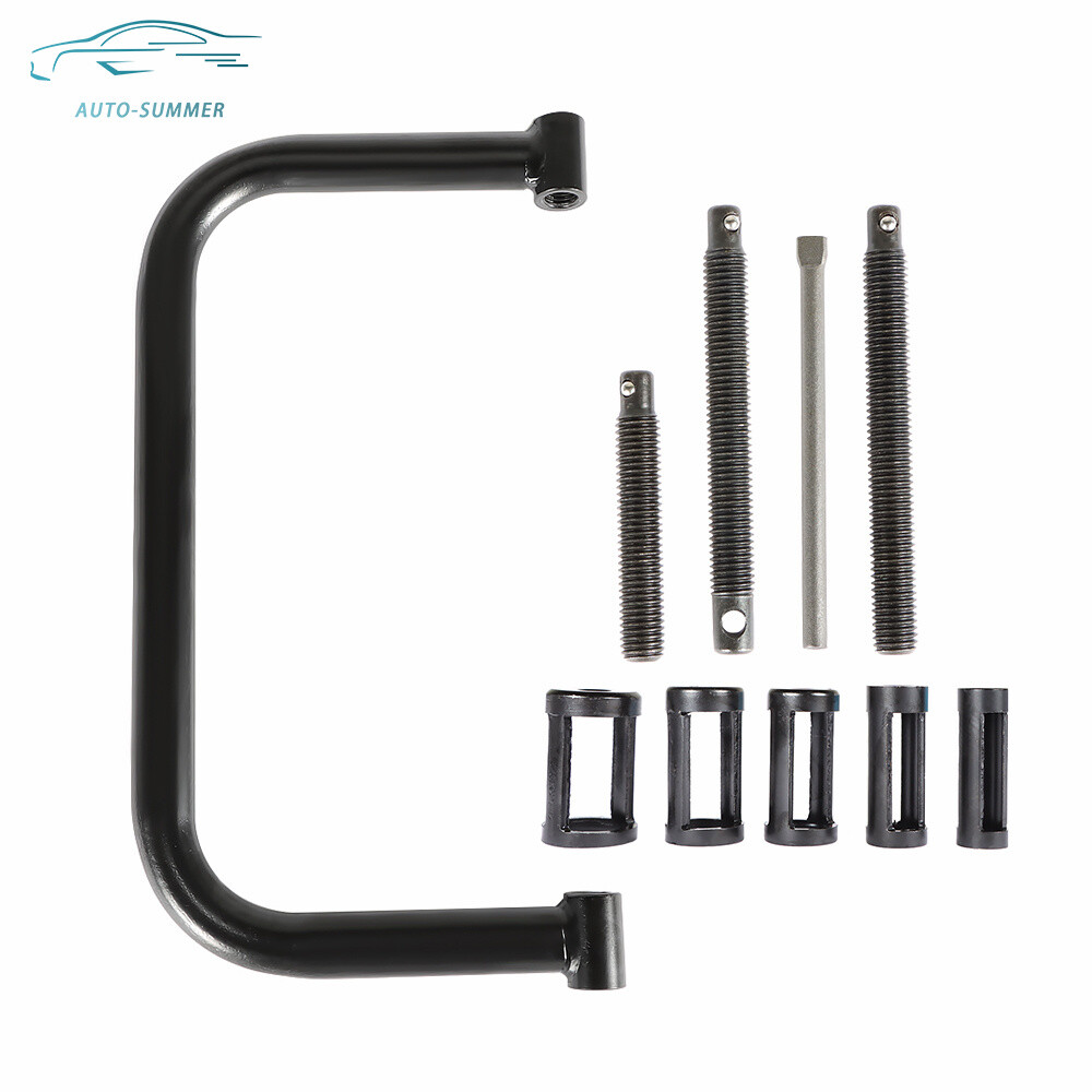 Valve Spring Compressor 10PCS Auto Compression Clamp Tool Service Kit, Valve S