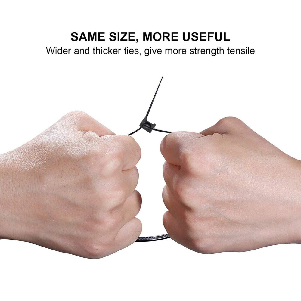 100 Pcs Cable Tie Base Mounting Zip Ties Cord Organizer for Appliances