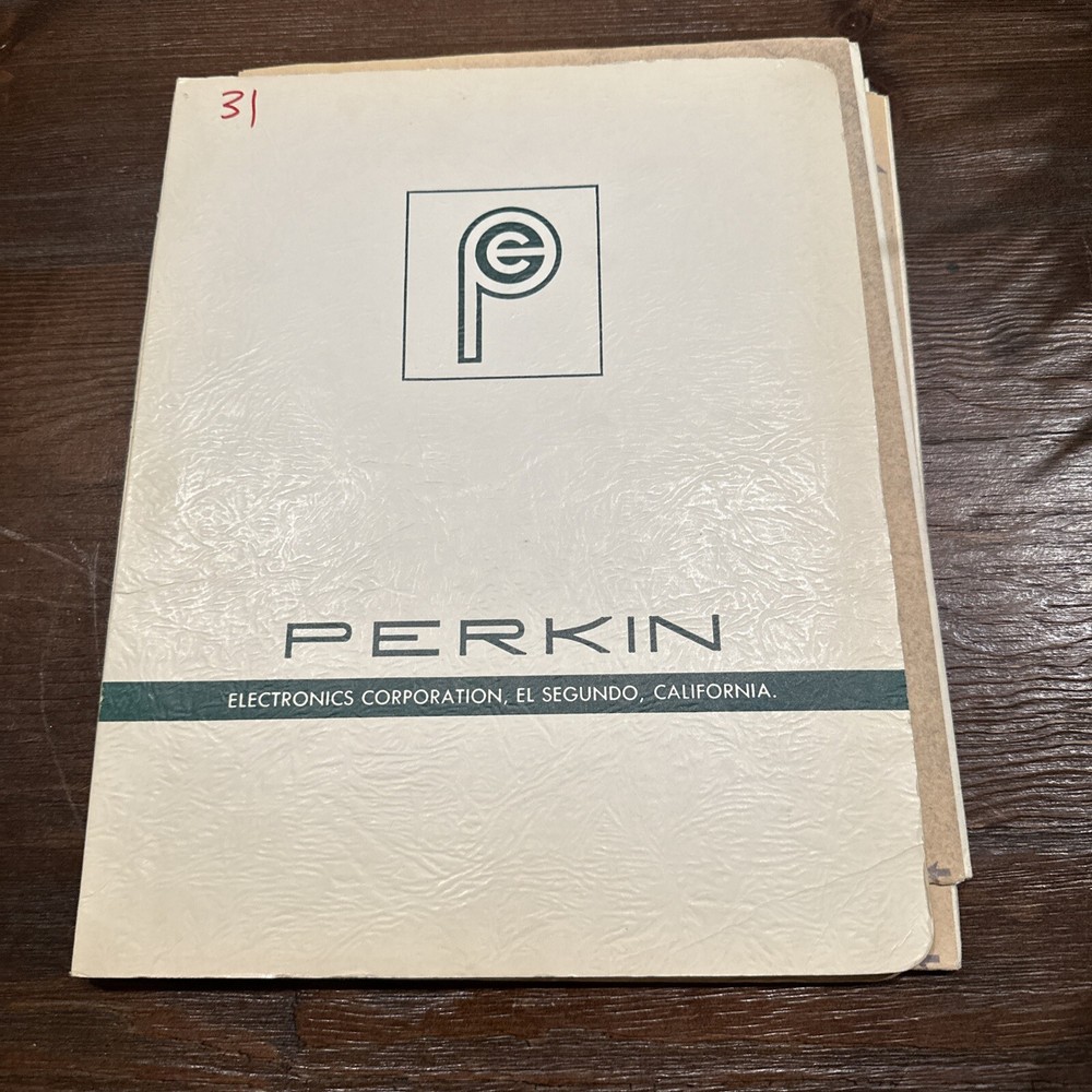 Perkin Electronics MTVR 040-1 Regulated Power Supply Instruction Manual