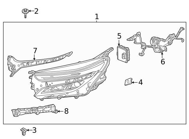 Genuine GM Lower Bracket 84949306