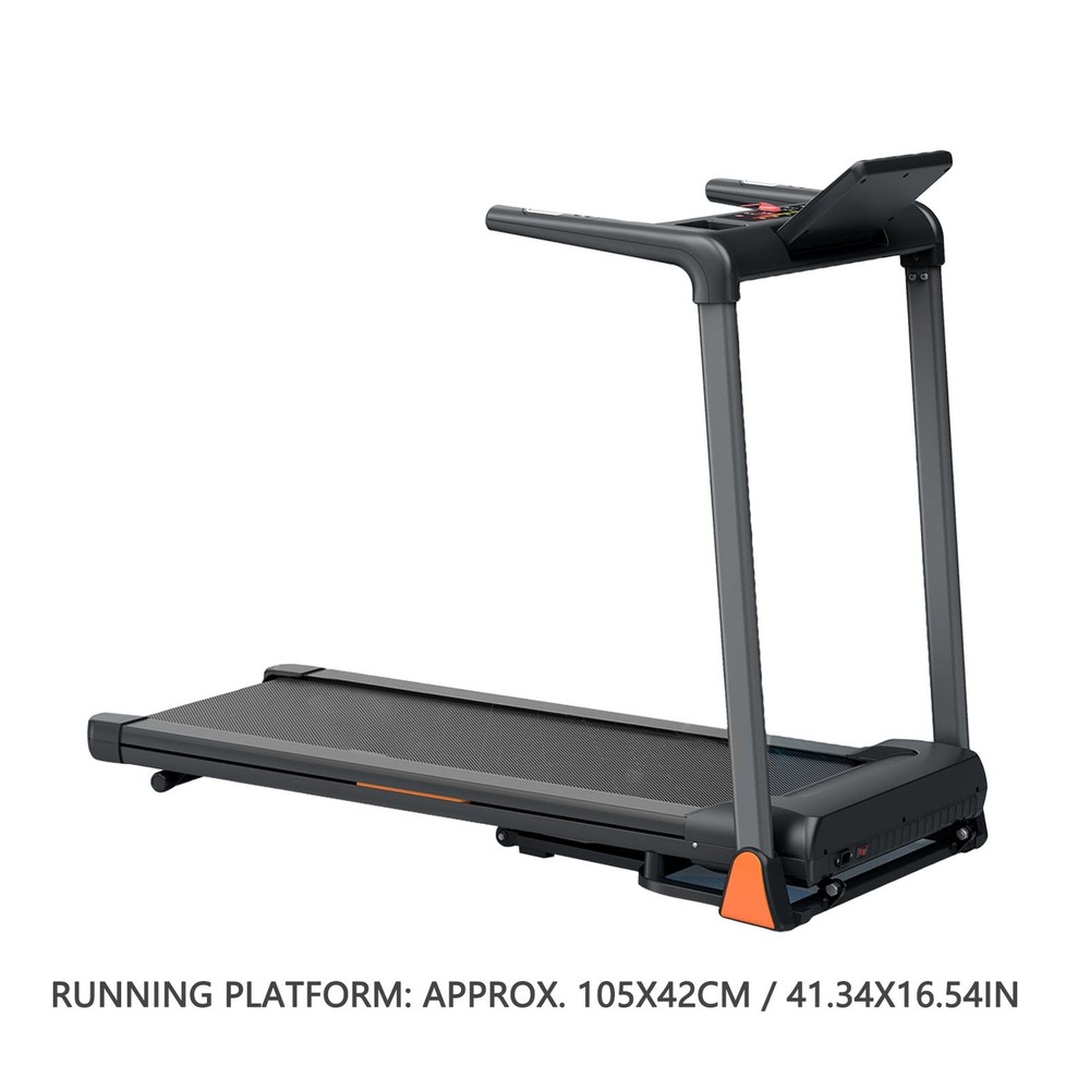 3.5 HP Folding Treadmill 330 lb Space-Saving Foldable Design for Apartments
