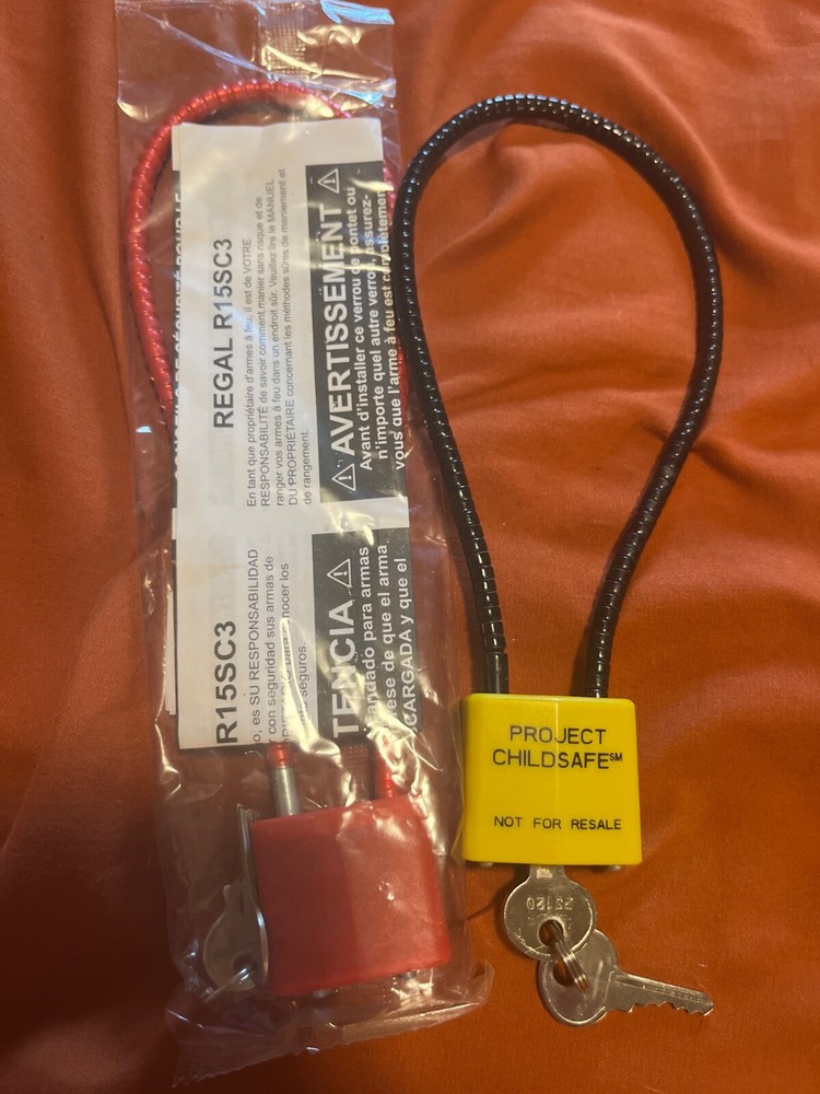 2 pack safety fire arm gun locks