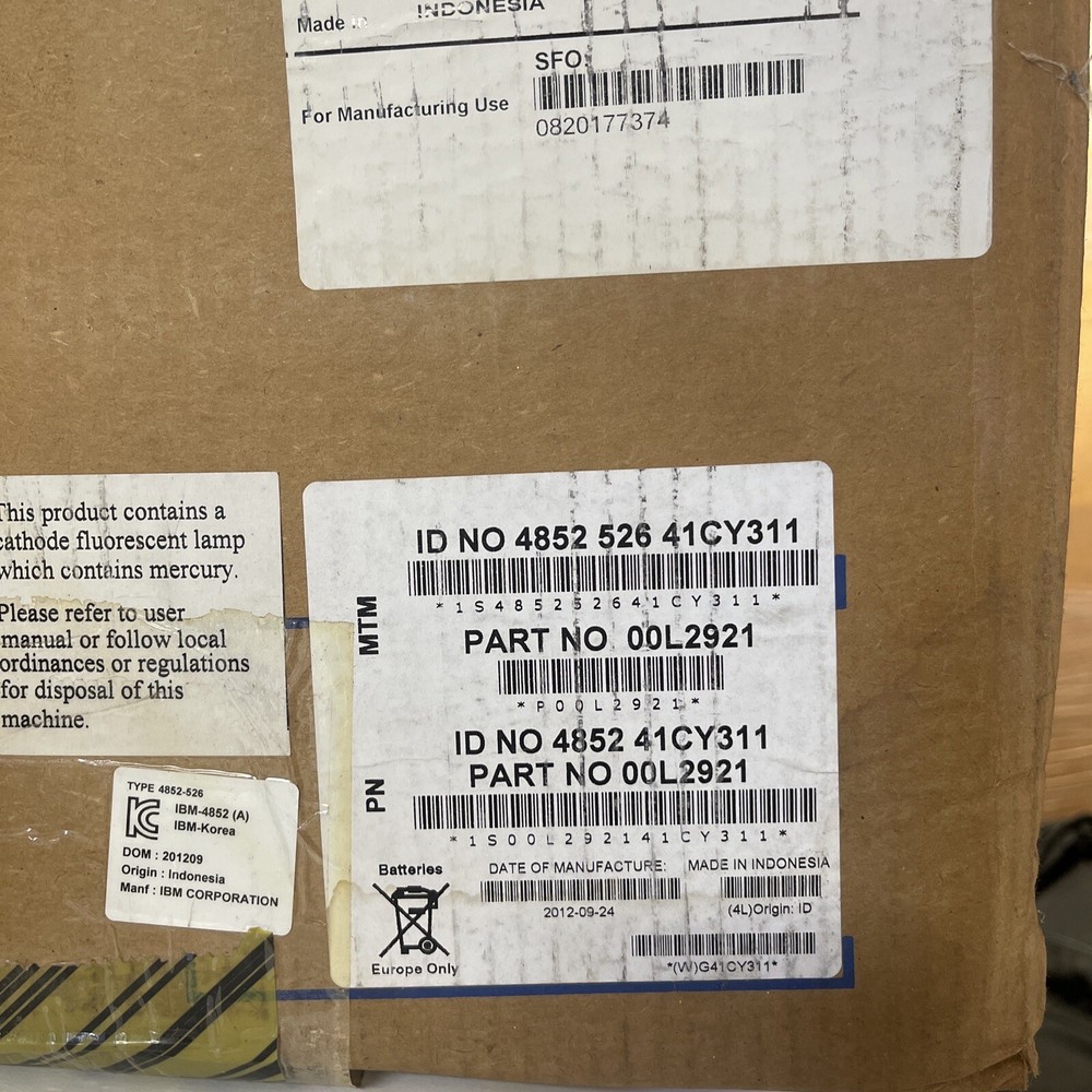 IBM SurePOS 500 Touchscreen Terminal 4852-52D