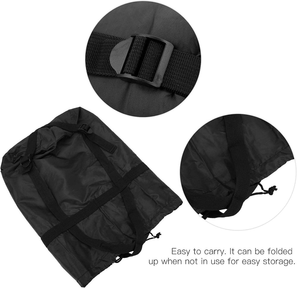 Backpack Laundry Bag with Shoulder Straps with Drawstring Closure for Travel