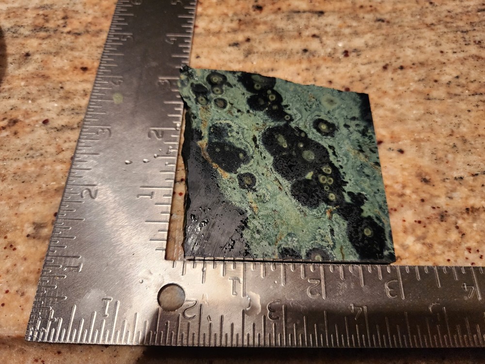 Kambaba Jasper Slab 95g 4-5mm