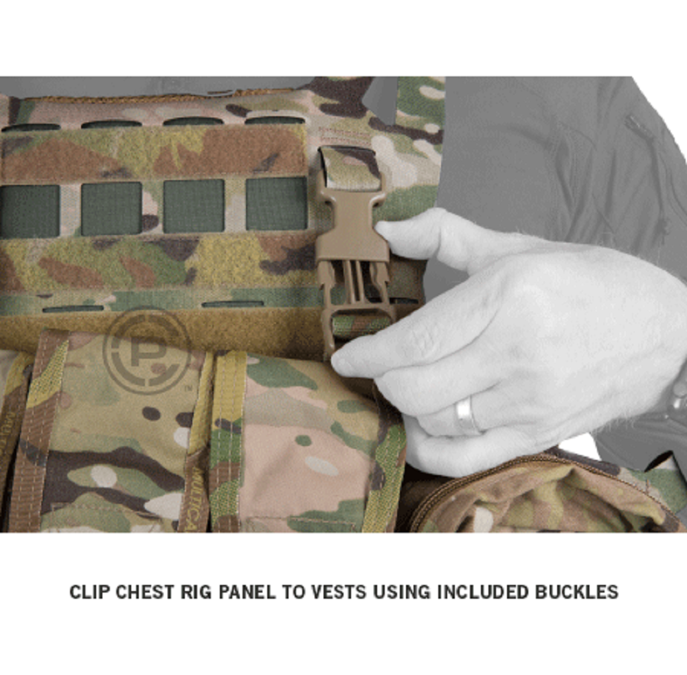 Crye Precision - AirLite Convertible Chest Rig - Multicam