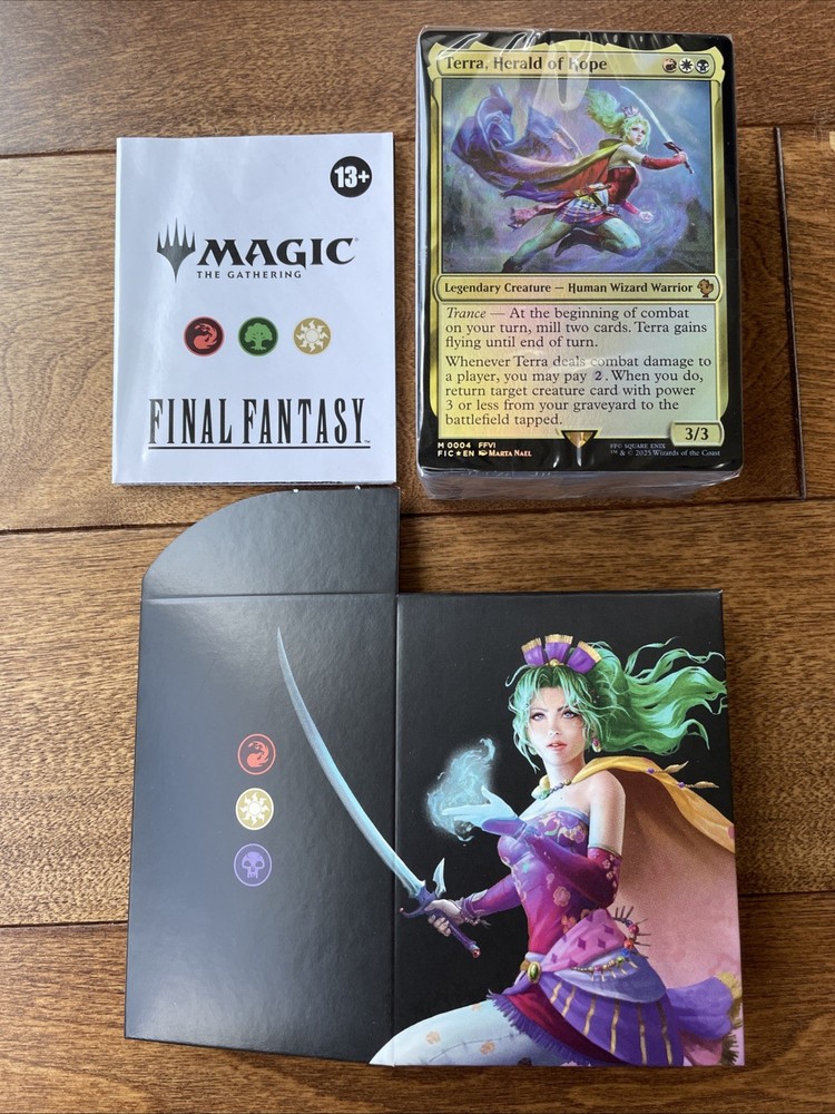 Magic MTG  Final Fantasy VI Commander Deck Revival Trance * DECK and BOX