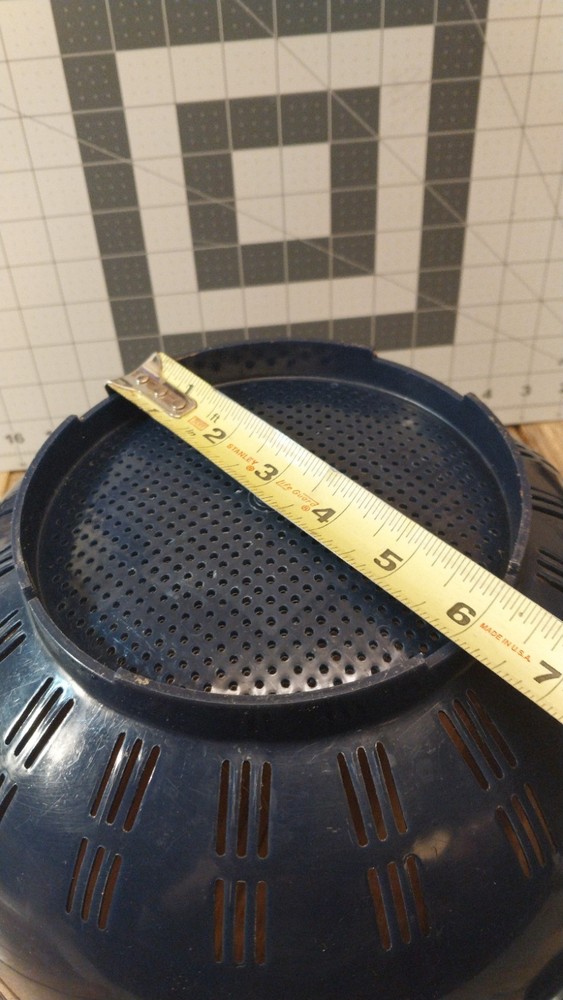 Dansk Blue Plastic Colander