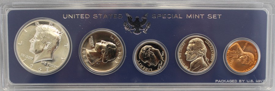 1967 Special US Mint set (OGP) 5 coins