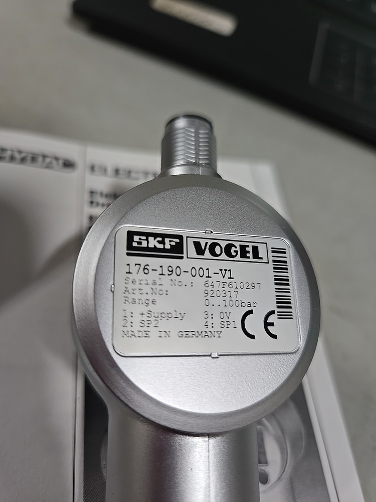 HYDAC ELECTRONIC PRESSURE SWITCH 176-190-001-V1 NEW