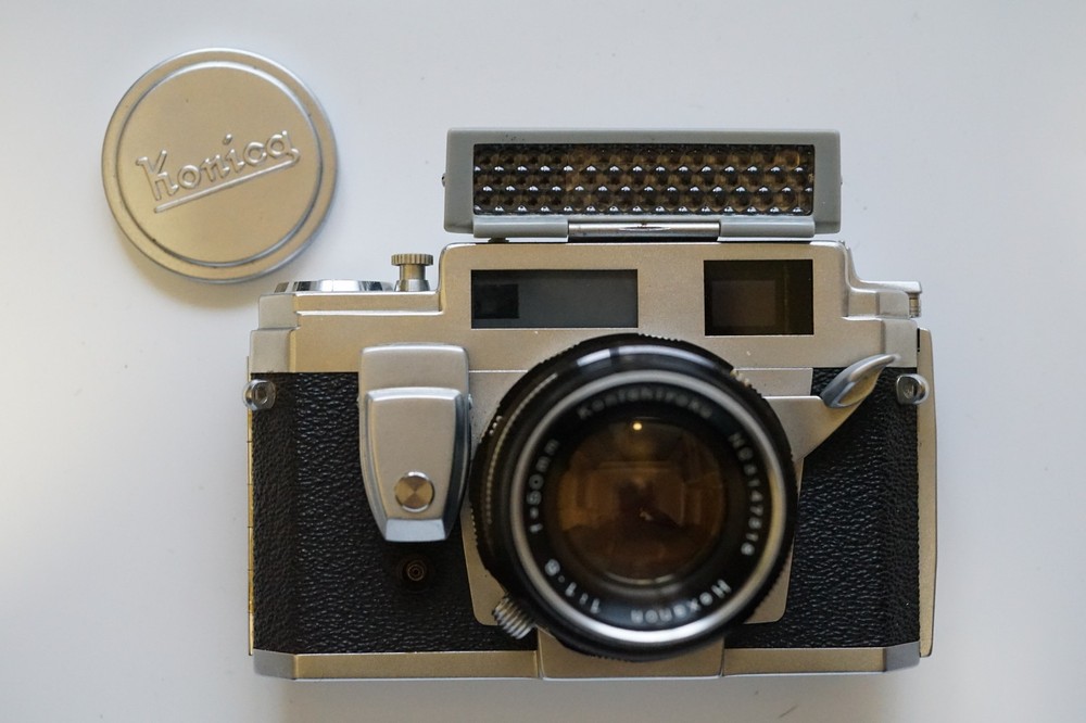 @RARE@  Full/ Half Frame Konica IIIM Rangedinder with Half Frame Adapter!