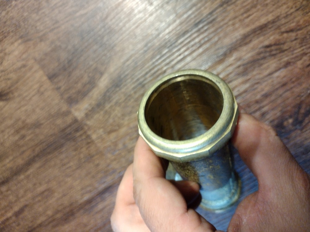 1.5" Brass Pipe Lot 4 Pieces