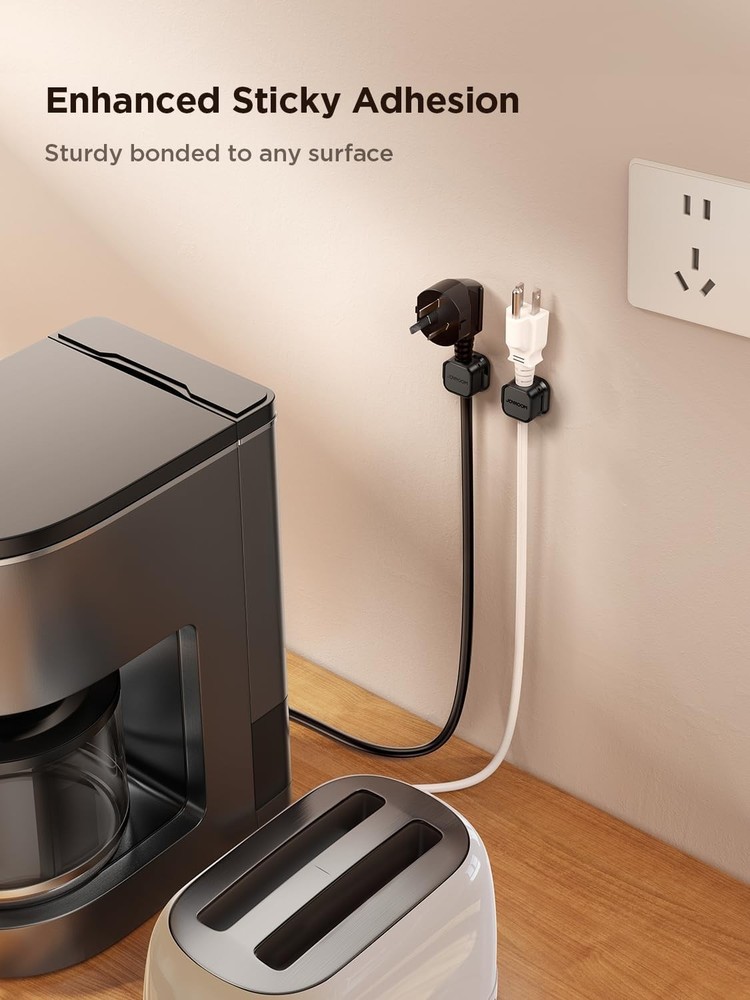 Magnetic Wire Management Holder - Desktop Cable Organizer
